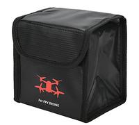 Drfeify Batterie de Test D'explosion pour Les Drones FPV, Chaleur Résistante à la Chaleur, Qui Est Alignée pour Les Déplacements et Le Stockage (2 Batterie)