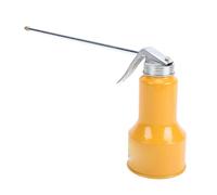 Drfeify Bidon de Graissage de Pompe à Main, Pompe à Huile de Lubrification en Métal de 400 ML avec Bec en Acier Inoxydable pour Motos, Voitures et Machines