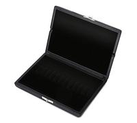 Drfeify Boîte de Rangement en Bois + Cuir PU pour anches de hautbois 10/12/20pcs(Paquet de 12) Sacs, Sangles