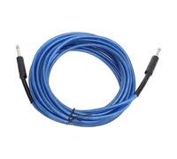 Drfeify Câble de Guitare, Câble d'instrument en PVC avec Réduction du Bruit, 6,35 Mm Mâle à Mâle pour Amplificateurs et Claviers (6M / 19,69 pieds)