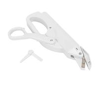 Drfeify Ciseaux électriques, Coupe-Tissu sans Fil à Piles pour Projets Rapides sur Papier et Tissu, Poignées Ergonomiques avec Verrouillage de sécurité, Conçus pour un Usage Domestique