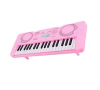 Drfeify Clavier Piano Enfant 37 Touches Jouet Educatif Musical Portable | Construction en ABS, Double Mode de Jeu intégré, Développe les Compétences Musicales Précoces à la Maison ou en Voyage