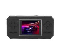 Drfeify Console de Jeu Portable Rétro, Appareil de Jeu Nostalgique Portable pour Le Divertissement en Déplacement, écran HD de 3 Pouces, Sortie AV pour Connexion TV, Noir