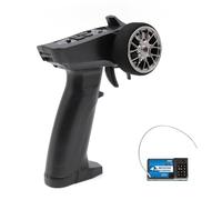 Drfeify Contrôleur de modèle RC, émetteur et récepteur RC Radio 2.4GHZ Pièces détachées pour Voiture Bateau RC
