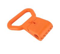 Drfeify Convertir les Haltères en Kettlebells avec un Convertisseur Kettlebell Réglable pour une Formation Efficace, pour les Débutants Avancés, Orange