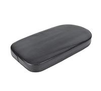 Drfeify Coussin de Couverture de Selle Arrière Black PU Confortable, Conception Ergonomique pour Un Support Maximum, Excellent Choix pour Les Longues Balades à Vélo - 12x5,9 X 1,4 Pouce de Taille