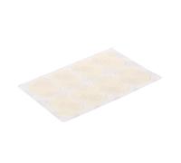 Drfeify Coussin Patch pour Saxophone Soprano Alto Tenor Clarinette Accessoires(White 0.3mm Small Oval)
