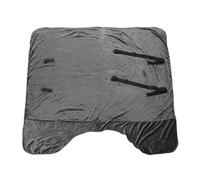 Drfeify Couverture de Tapis de Cheval d'hiver avec Une Garniture de Flanelle Chaude, Un Tapis Stable de Participation Universel Confortable pour Les Soins aux Chevaux à la Ferme