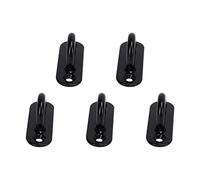 Drfeify Crochet de Plafond en Acier Inoxydable Oeil Ovale Plaque Ovale (6MM)