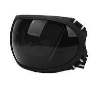 Drfeify des Lunettes de Cheval, des Lunettes de Chevaux en Plastique en Plastique de Soleil de Chevaux avec Sac de Rangement pour Les Fournitures de Harnais (Grey