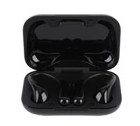 Drfeify Écouteurs de Traduction en Temps Réel Écouteurs de Traducteur Bluetooth avec Bluetooth 5.3 PC ABS Réduction du Bruit Étui 400 MAh 60 MAh pour Les Réunions d'affaires de Voyage (Black)