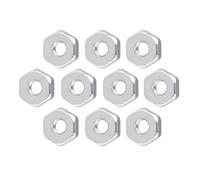 Drfeify Écrous de Quincaillerie, écrous Hexagonaux en Acier Inoxydable pour Couvercle de Pignon de Tronçonneuse, Pièces de Rechange de 8 Mm pour Tronçonneuses et