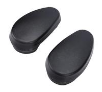 Drfeify Ensemble de Couvercles d'extrémité de Barre de Marchepieds Latéraux OEM 68044463AB, Remplacement Direct, Installation Facile, Protection Extérieure pour 1500 2500 3500 4500 5500