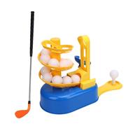 Drfeify Ensemble de Jouets de Balle de Club pour Enfants, Jeu de Balle de Bille de Conception de Grève Modulaire Portable pour Les Jouets Sportifs en Plein Air Intérieurs (Blue)