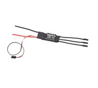 Drfeify ESC de Moteur sans Balais 40A pour Avion RC, Contrôleur de Vitesse de Drone avec Support de Batterie LiPo 3-4S, Bec 5V4A, durabilité et Conception Efficace, Haute Performance et Polyvalence,