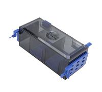 Drfeify Filtre de Cascade D'aquarium Multicouche Suspendu, Filtre Suspendu D'aquarium à Suspension Double Face, Boîtier Visible à Faible Bruit