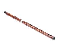 Drfeify Flûte en Bambou G Key Dry Bitter Dizi, 5 Ans de Bambou séché à l'ombre avec Joint en Laiton, Ouvertures Accordées et Boîte de Rangement, Instrument à Vent Traditionnel pour les Examens de