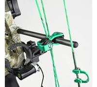 Drfeify Glissière de Câble de Tir à l'arc Séparateur de Corde d'arc en Alliage d'aluminium avec Roue à Faible Friction 4,5 X 2,5 X 1,7 Cm Accessoire 'Arc à Poulies Léger pour la Pratique du Tir