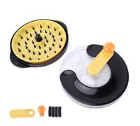 Drfeify Hachoir à Poulet avec Action Rotative à 360° pour Porc effiloché | Dents Coniques Denses pour un Déchiquetage Uniforme, capacité du Bol Plus Grande, Idéale pour les Repas de Famille,