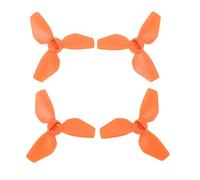 Drfeify Hélice pour Neo, 2 Paires de Pièces de Rechange de Lame D'hélice de Drone PC de Remplacement avec Vis, avec équilibrage Dynamique Méticuleux pour des Performances Améliorées (Orange)