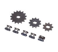 Drfeify Jeu de Pignons, Acier 9T 11T 15T avec durabilité à Haute Résistance pour l'entretien des Coureurs de Chaîne T8F