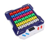 Drfeify Jeu de Puzzle électronique Sudoku à Lumière Colorée pour Enfants et Adultes, Puzzles sans Fin et Modes Multiples, Jouet éducatif Portable pour la Pensée Logique pour Les