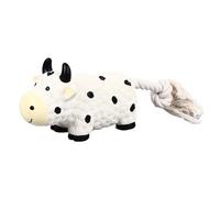 Drfeify Jouet en Latex pour Chien, Jouet à Mâcher Doux pour Chiots Qui Font Leurs Dents, Forme d'oie Unique pour Jouer en Intérieur avec Couineur Interactif Durable pour Chiens de Petite et Moyenne