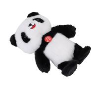 Drfeify Jouet en Peluche de Panda à Pied Interactif, Animal en Peluche motorisé avec 8 Chansons et Mouvements de Danse, Engageant Les Enfants de 2 à 5 Ans, Rechargeable et Léger pour Les Voyages ou