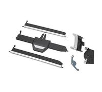 Drfeify Kit de Réparation de Languette de Ventilation Centrale en Métal ABS avec Clip de Sortie CA pour Véhicule, Contrôle Facile du Flux d'air à une Main, Installation Simple pour Grille