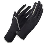 Drfeify Les Jeunes Protection Solaire Surgelée en soie. Protection UV pour Les Mémoires UV pour Vélos, Guide avec 2 Emballages (BLACK)