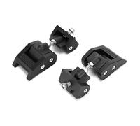 Drfeify Loquet de Capot en Alliage d'aluminium, Boucle de Remplacement, Ajustement Direct pour TJ 97 06 avec Construction ABS, Installation Facile, Résistance à la Corrosion pour une Utilisation