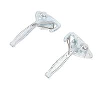 Drfeify Loquet de Porte de Remorque, Paire de Serrures de Poignée de Porte de Remorque en Métal galvanisé pour Portes de Cargo, Conception de Loquet de Barre à Came, Installation Rapide, Convient aux