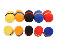 Drfeify Lot de 10 Housses de Microphone, Pare-brise en Mousse éponge Douce, Anti-poussière, Extensibles, pour Réduction du Bruit et Codage Couleur, pour KTV, Fête, Conférence, Interview sur Scène