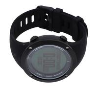 Drfeify Montre de Sport Intelligente étanche à l'eau pour Hommes Professionnels, Plongée, Alpinisme, Course à Pied pour Scènes Applicables/activités de Plein Air, Acier Inoxydable et Silicone