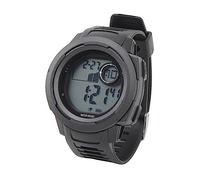 Drfeify Montre électronique Sportive pour Hommes, Alarme et chronomètre, résistante à l'eau pour la Course, l'escalade et la pêche (Gray)