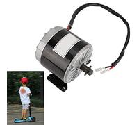 Drfeify Moteur à Brosse MY1016 24 V 350 W, Moteur à Aimant Permanent DC Haute Vitesse 2750 Tr/min avec Pignon 11 Dents 25, pour Scooter électrique