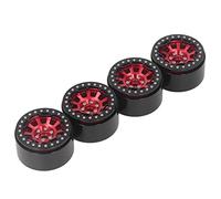 Drfeify Moyeu de Jante de Roue RC Beadlock de 2,2 Pouces pour Defender SCX10 II 90046 90047, Support de Rue Solide et stabilité Accrue, 4 4 (#13)