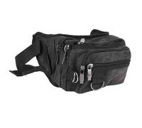 Drfeify Pack de Taille pour Hommes pour Hommes Multicouche Grande capacité Pack de Bandes pour Le Jogging du Matin Courir Noir