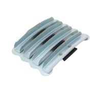 Drfeify Peigne de Toilettage pour Chevaux, Brosse de Soin des Cheveux équins en Acier Inoxydable avec Dents Denses, pour Enlever les Poils Lâches, Améliorer L'apparence