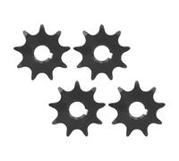 Drfeify Pignon de Chaîne 9T, Construction en Acier pour Moteur à Engrenages Z2 Z3, Remplacement de Performance Durable pour Scooters électriques