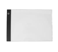 Drfeify Planche à Dessin LED, Boîte à Lumière de Traçage en Acrylique Ultra Fine, Planche à Copie à intensité Variable en Continu 11,8 X 8,3 Pouces pour l'animation de Croquis et le Pochoir