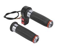 Drfeify Poignée D'accélérateur de Vélo électrique, Poignée de Guidon Ergonomique avec Matériau en Caoutchouc Souple pour Tricycles électriques, Vélos, (Marche avant et arrière + réglage de la vitesse)