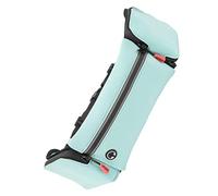 Drfeify Polyuréthane Fibre Chinlon Running Taist Belt Hydratation Celt Pouch Sac pour Grimper des Sports Extérieurs, élastique Réglable Respirant, adapté aux Téléphones Mobiles de 17 Cm (Blue)