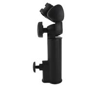 Drfeify Porte-Parapluie de pour Chariot, Support Réglable en Nylon Noir avec Position Verticale, pour la Plupart des Chariots et Guidon de Diamètre 19 Mm