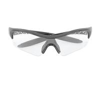 Drfeify Protection des UV Ergonomiques Équitation de Lunettes de Soleil pour les Sports Nautiques TR Ergonomics Lunes pour les Enfants (Monture noire, verres transparents)