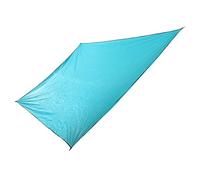 Drfeify Rectangle UV Bloc UV Cauve de Soleil Soleil Shade Shade avec 90% Couverture de l'ombre - Rerqueur au pour Les Porches Parcs Gazebos, Matériau: Toile, Acier Inoxydable (Lac Bleu)