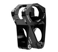 Drfeify Réveil 31,8 Mm 50 Mm de Vélo de Montagne en Aluminium, Taille üle Légère pour Roue, Alliage de Rue, Alliage en Aluminium (Black)