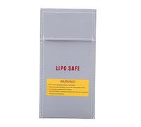 Drfeify Sac de sécurité pour Batterie RC, Protection Lipo Guard, Sac de Batterie résistant aux Explosions, Sac de Chargement Protecteur de Poche 100 * 200mm