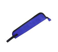 Drfeify Sac pour de Batterie, étui pour en Tissu Oxford avec Poignée de Suspension, 46 X 10 X 2 Cm, Rangement Portable pour, Brosses, Maillets, pour Batteurs, Pratique, Voyage sur Scène (Blue)