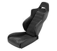 Drfeify Sièges RC, Accessoire de Simulation Réaliste en Plastique Dur pour et, Siège de Cockpit Réglable Léger pour Véhicules Télécommandés (Black)